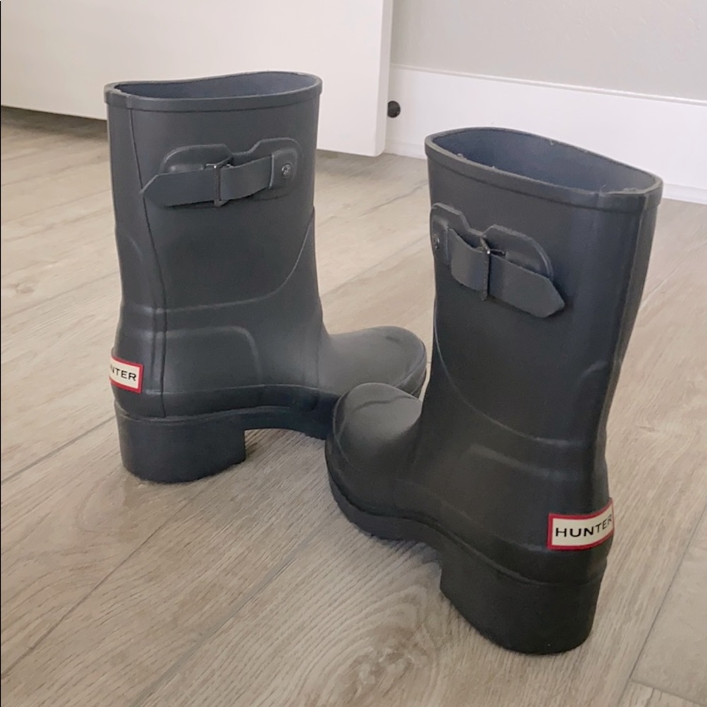 Grey Hunter Moto style Rain booties
